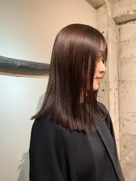 《ホームケア付き》‪🌱‬カット+ヴィーガントリートメント‪🌱‬/ツヤ髪/ボブ/ワンホンレイヤー