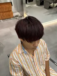 【ミニモ限定価格🔥】 メンズカット➕髪質改善カラー➕3stepトリートメント（暗髪にしたい方のみ）