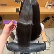 髪質改善オイルストレート(縮毛矯正)＋スチームトリートメント