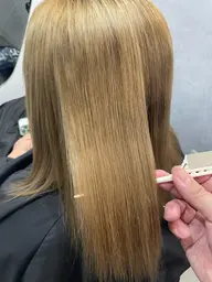 【ご新規価格】ブリーチ毛・ハイダメージ専用✨カット+美髪縮毛矯正+3stepTr¥30250→¥22000