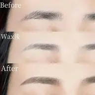 ワックス脱毛+眉カット+メイクアップ