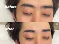 ワックス脱毛＋ハリウッドブロウリフト