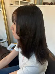 縮毛矯正（カット込）＋トリートメント