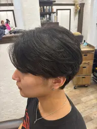 【期間限定】✨メンズカット➕パーマ#ニュアンス#フェザー✨