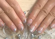 ♥️Handオフなし♥️ラメグラデーション