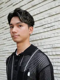 メンズカット+メンズパーマ+トリートメント