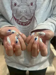 🎀Jrクーポン🎀4本アート練習モデル様✩.*˚【オフ込み、スカルプオフ➕550円】
