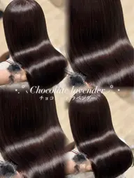 【2回目以降クーポン💡】小顔カット+透明感カラー+2stepグロスtreatment🍒ロング料金なし🩶