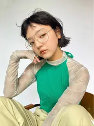 白髪染めリタッチ🌻