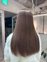 ブリーチなしWカラー+Aujua treatment🎀➰🤍