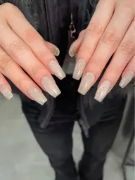 【Handオフ有】長さ出し10本マグネットネイル　パラジェル変更可◎