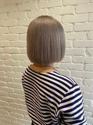 カット＋リタッチブリーチ＋トリートメント