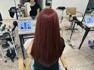 🦋ダブルカラー+トリートメント🦋(ケアブリーチ＆ケアカラー(イルミナカラー付き))