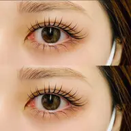 人気NO❶🎀【マツエク×まつぱ】パリエク60本　フラットラッシュエクステ◎横からのシルエット👌 本数相談可◎