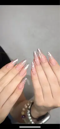 ＜チップ長さ出し＞ラメワンカラーorラメグラデ【オフ無し】