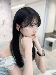 前髪➕顔周りカット💓&前髪縮毛💝&ウルトワトリートメント💖