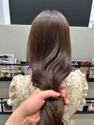 カラーリタッチ＋オージュアトリートメント＋コテ巻き
