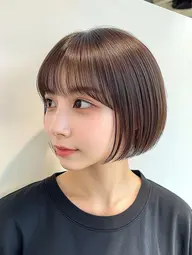 【前髪割れる人必見】生え癖改善クロスパーマ+骨格補正カット+超音波トリートメント+ウルトラファインバブル