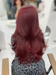 ブリーチなしダブルカラー