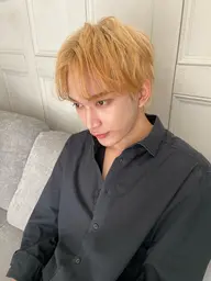 🤍メンズカット＋ブリーチカラー🤍