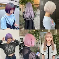 ダメージレスブリーチカラー＋髪質改善TR