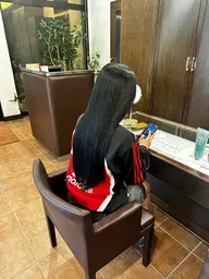 レディースカット＋髪質改善ストレート🩵🪽（ロング料金➕500円）