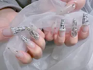 【10本長さ出しアートし放題180分🌈】Tiktok話題ワンホンネイル🆗🌟持ち込み可能💥埋め尽くし無料🆓