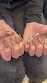 【Jrネイルリストによるチップでの長さ出し】美フォルムチップ