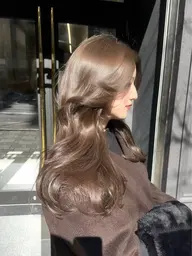 【韓国風🌷💕】顔周りカット+ヘアカラー✨️
