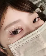 新メニュー♫🩰ᩚLEDエクステ80本+まつ毛パーマ🩰ᩚ