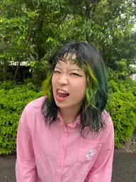 【💚LAお任せデザインカラー💚】【1ブリーチ＋カラー＋デザイン＋うる艶トリートメント】