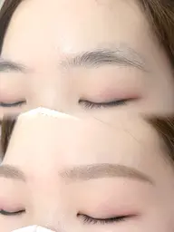 【垢抜けセット🌟】美眉スタイリング＋カラー[間引き・メイクあり]