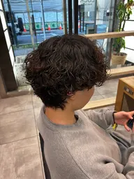 【men'sonly🚹】カット➕パーマ（デザイン巻き）