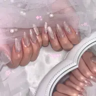 【オフあり】✨🧁長さ出し10本🥨✨ワンカラーorラメグラ(クリアベース)🧸選べる100色