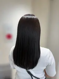 透明感カラー➕オージュアプチトリートメント（超音波アイロン付🫧）