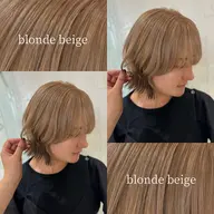 【🦋minimo特別価格🦋】 💙ブリーチリタッチ➕ワンカラー💙➕Aujua1stepトリートメント