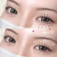 フラットラッシュ120本🪽🪄