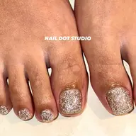 【フット】ワンカラー ラメ◎