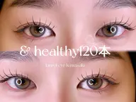 当日予約LED🆓アンドヘルシー🩵ྀི120本🩵ྀིアイシャンプー🫧コーティング束仕上げ🐬(& healthy)