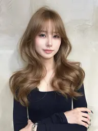 【4月限定‼️】💛ブリーチリタッチ＋ワンカラー💛＋うる艶トリートメント🫧 ミルクティーベージュetc🧸🤍