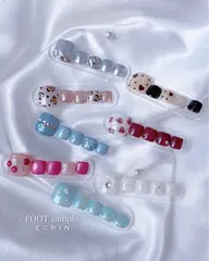 定額Design🌿[オフあり]FOOT👣毎月限定☆サンプルアートコース💫 フットバス付