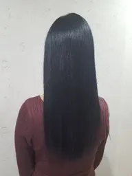 顔周り縮毛矯正