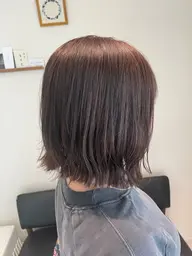 アシスタントによるカットモデルです。