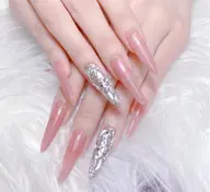 🌸ワンカラー+2パーツ埋め尽くし🌸ジェルオフ+500