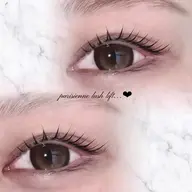 👀まつ毛パーマ＋美眉WAXスタイリング(メイク付き)同時施術✨所要時間105分時間