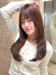 🌸口コミ記載🌸前髪が割れる方へ◎前髪カット＋Oggiottoトリートメント