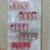 《オフ無し》トレンド×ガーリーマグネット定額デザイン🩷パラジェル変更＋550円