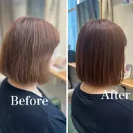 【💙人気No.1💙】カット×髪質改善ストレート✨✨