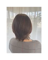 《色落ちも楽しめる🍀》似合わせカット＋艶カラー