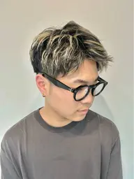 骨格補正メンズカットハイライトメッシュ!✨この機会に! 20時以降🉑